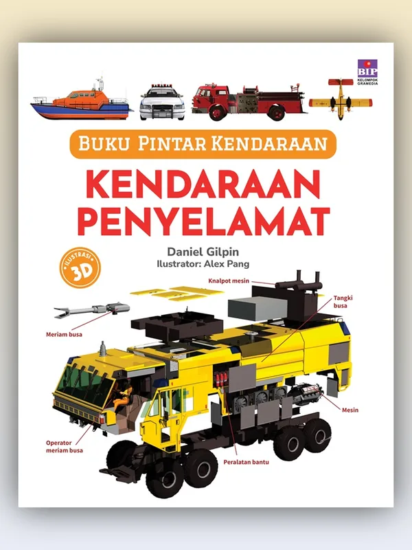 Sampul buku Buku Pintar Kendaraan: Kendaraan Penyelamat