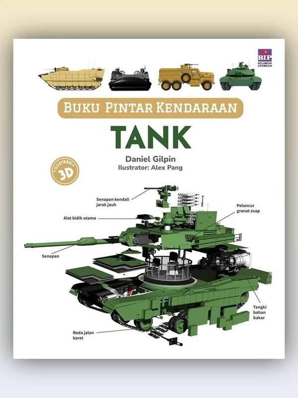 Sampul buku Buku Pintar Kendaraan: Tank