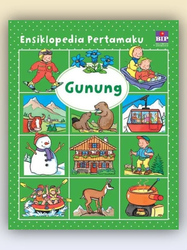 Sampul buku Ensiklopedia Pertamaku: Gunung