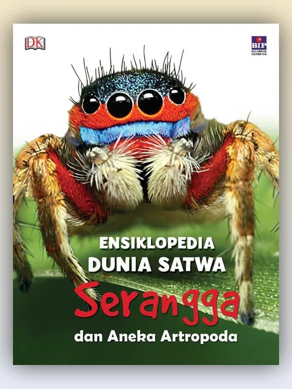 Sampul buku Ensiklopedia Dunia Satwa: Serangga dan Aneka Artropoda