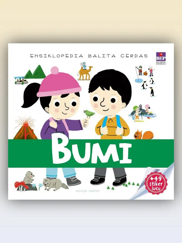 Sampul buku Ensiklopedia Balita Cerdas: Bumi
