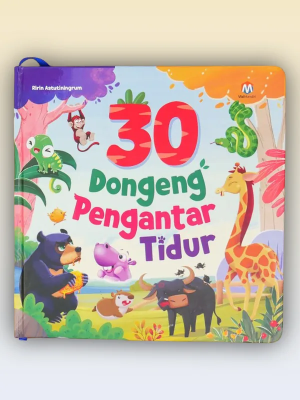 Sampul buku 30 Dongeng Pengantar Tidur