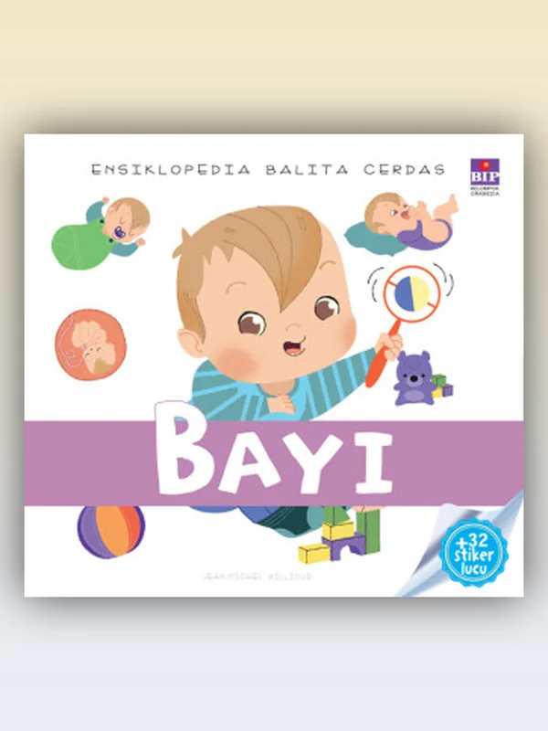 Sampul buku Ensiklopedia Balita Cerdas: Bayi
