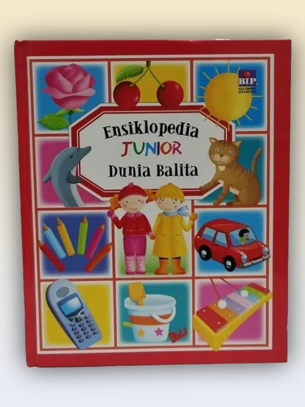 Sampul buku Ensiklopedia Junior Dunia Balita