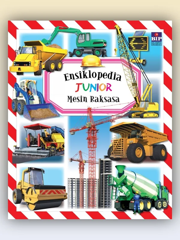 Sampul buku Ensiklopedia Junior: Mesin Raksasa