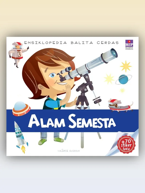 Sampul buku Ensiklopedia Balita Cerdas: Alam Semesta