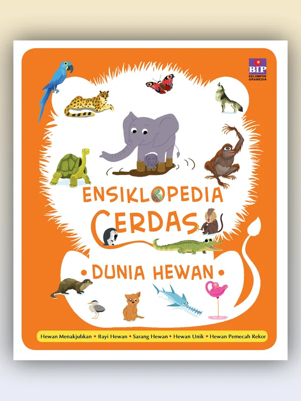 Sampul buku Ensiklopedia Cerdas: Dunia Hewan