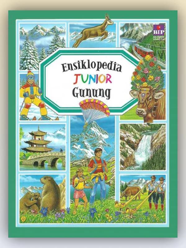 Sampul buku Ensiklopedia Junior: Gunung