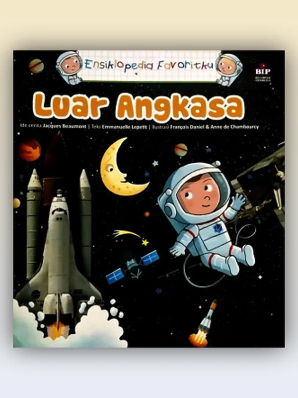 Sampul buku Ensiklopedia Favoritku: Luar Angkasa