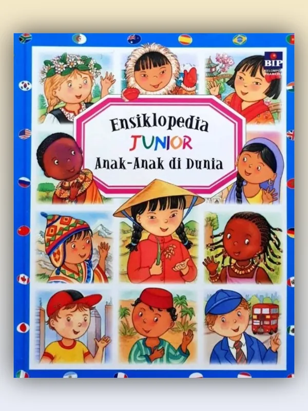 Sampul buku Ensiklopedia Junior : Anak-anak di Dunia