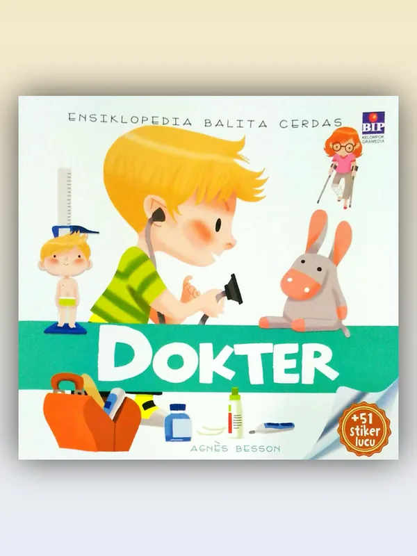 Sampul buku Ensiklopedia Balita Cerdas: Dokter