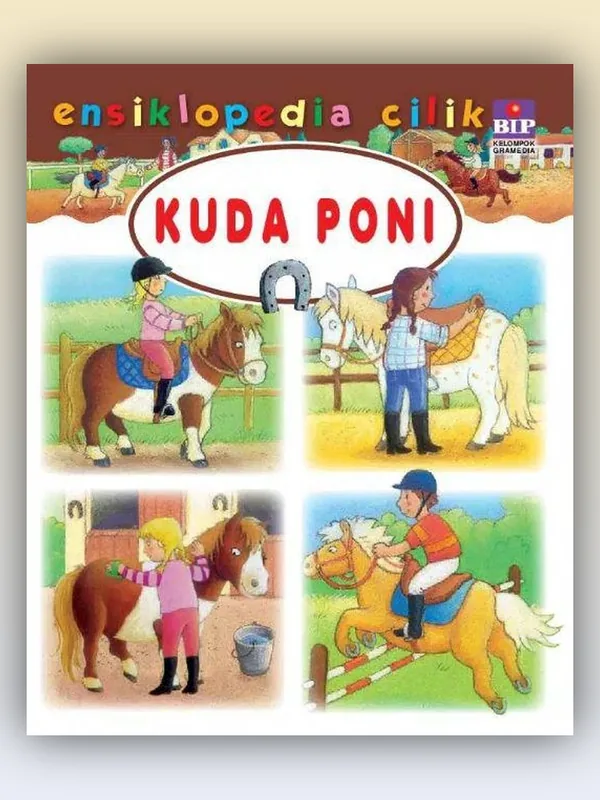 Sampul buku Seri Ensiklopedia Cilik: Kuda Poni