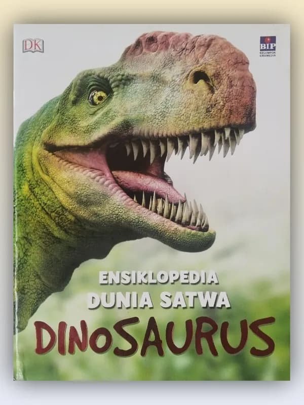 Sampul buku Ensiklopedia Dunia Satwa: Dinosaurus
