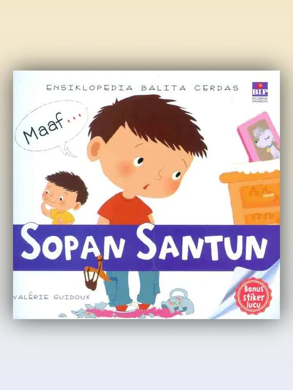 Sampul buku Ensiklopedia Balita Cerdas: Sopan Santun