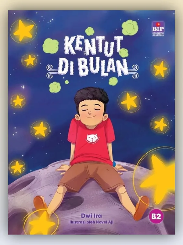 Sampul buku Kentut di Bulan