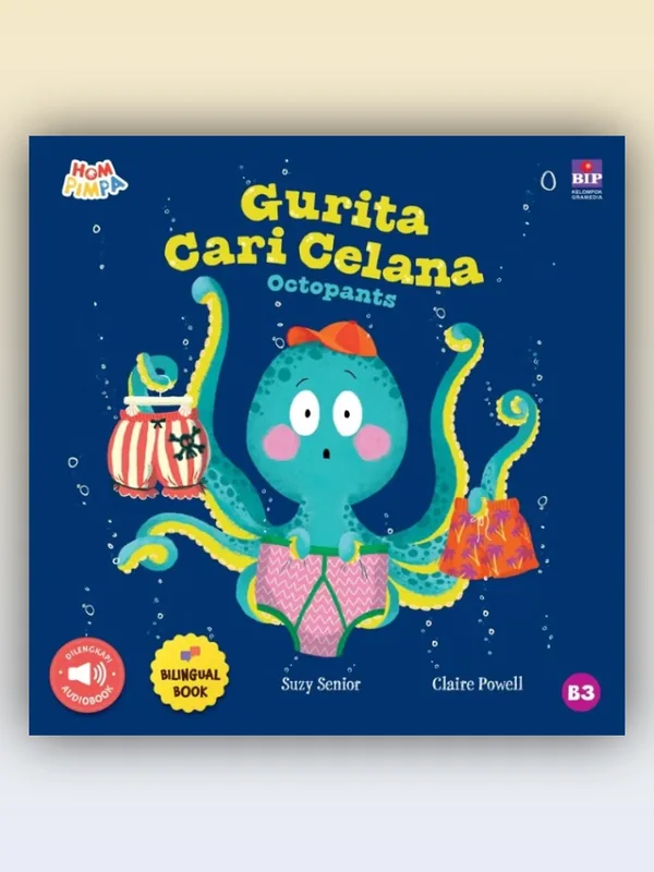 Sampul buku Gurita Cari Celana (Octopants)