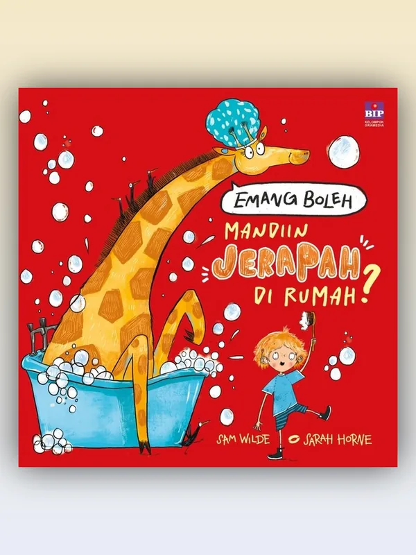 Sampul buku Emang Boleh Mandiin Jerapah di Rumah?
