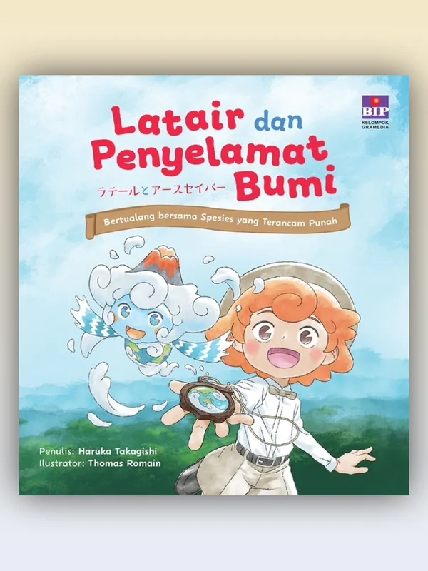 Sampul buku Latair dan Penyelamat Bumi