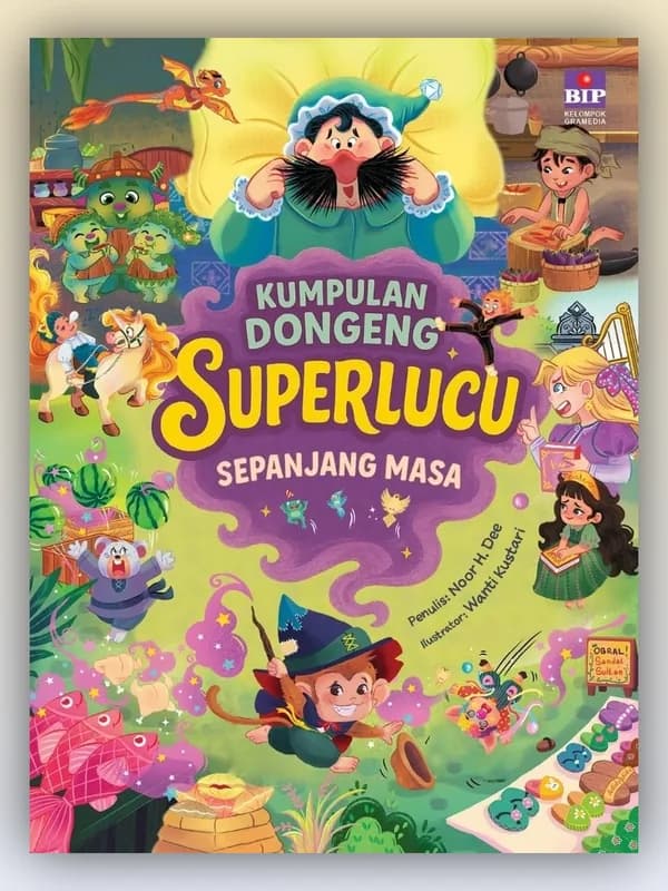 Sampul buku Kumpulan Dongeng Superlucu Sepanjang Masa