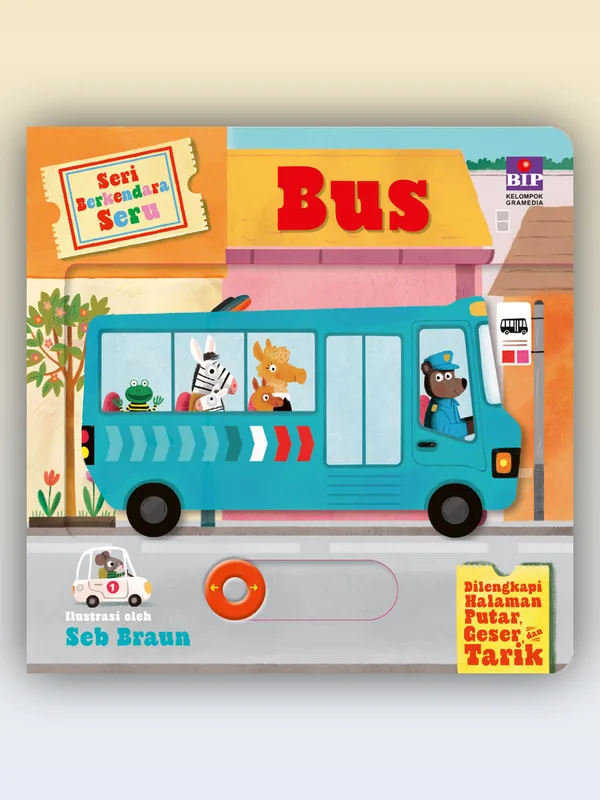 Sampul buku Seri Berkendara Seru: Bus