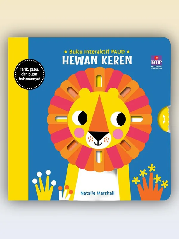 Sampul buku Buku Interaktif PAUD: Hewan Keren