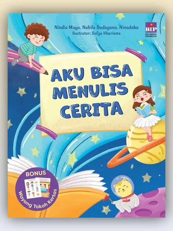 Sampul buku Buku Aktivitas Aku Bisa Menulis Cerita