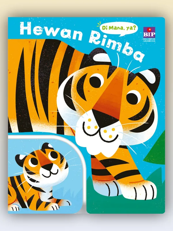 Sampul buku Di Mana, Ya? Hewan Rimba