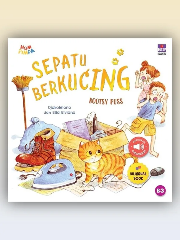 Sampul buku Sepatu Berkucing (Bootsy Puss)