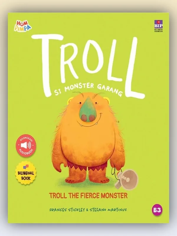 Sampul buku Troll Si Monster Garang