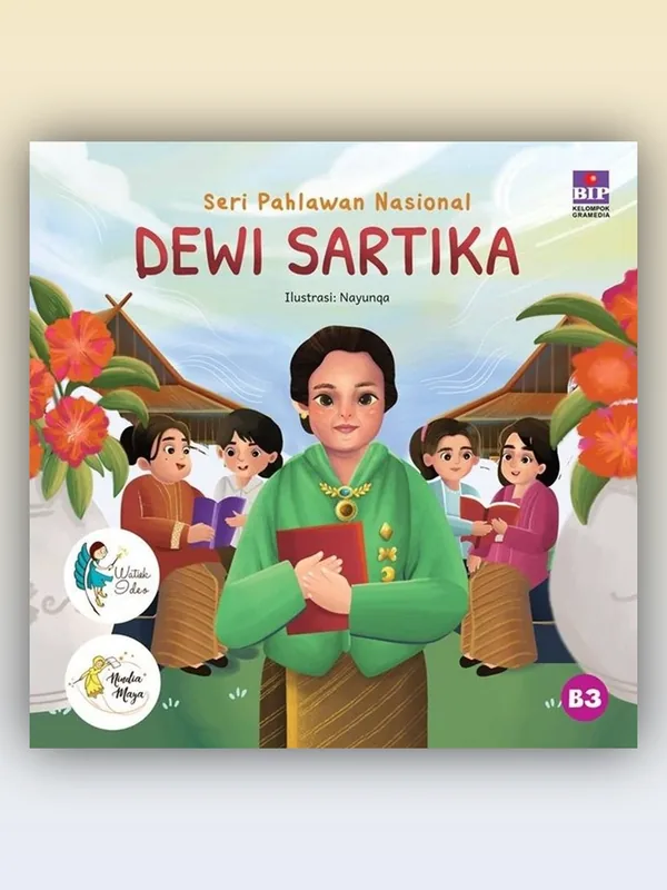 Sampul buku Seri Pahlawan Nasional: Dewi Sartika