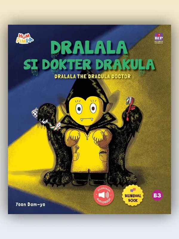 Sampul buku Dralala Si Dokter Drakula