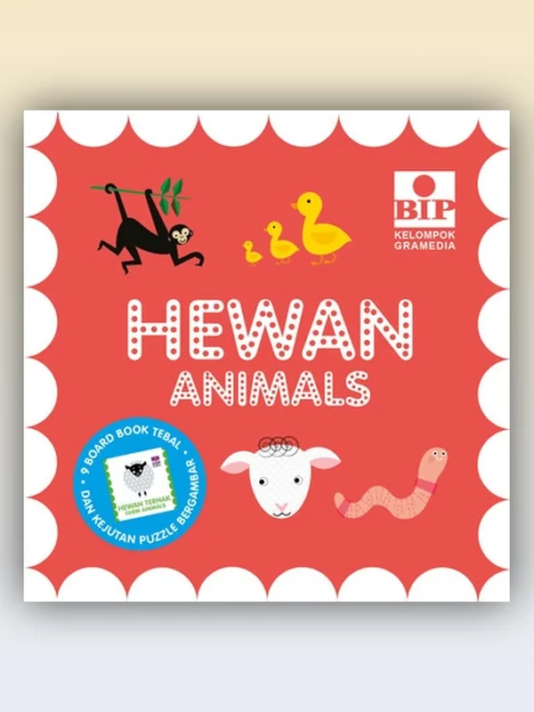 Sampul buku Baby Book Tower: Hewan (Animals)