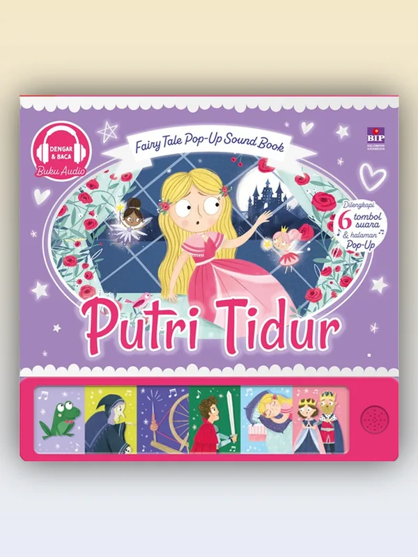 Sampul buku Fairy Tale Pop-Up Sound Book: Putri Tidur