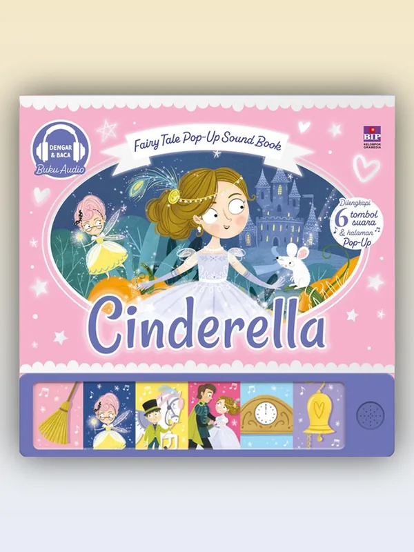 Sampul buku Fairy Tale Pop-Up Sound Book: Cinderella