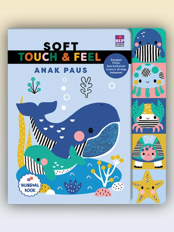 Sampul buku Soft Touch & Feel: Anak Paus