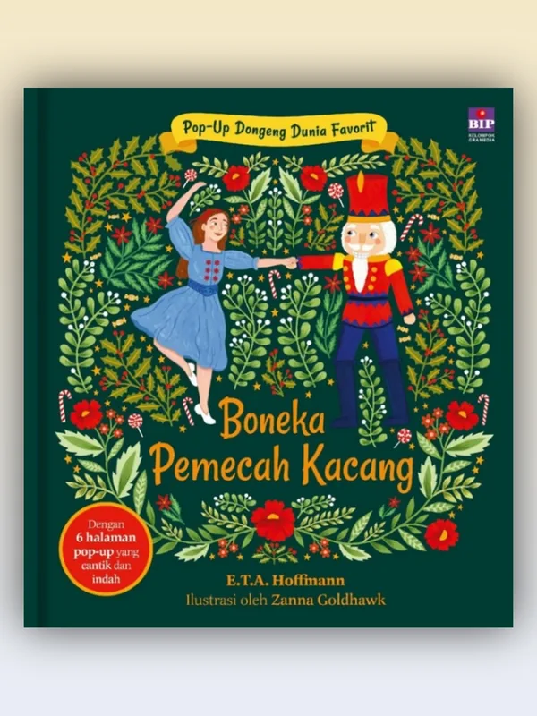 Sampul buku Pop-Up Dongeng Dunia Favorit: Boneka Pemecah Kacang