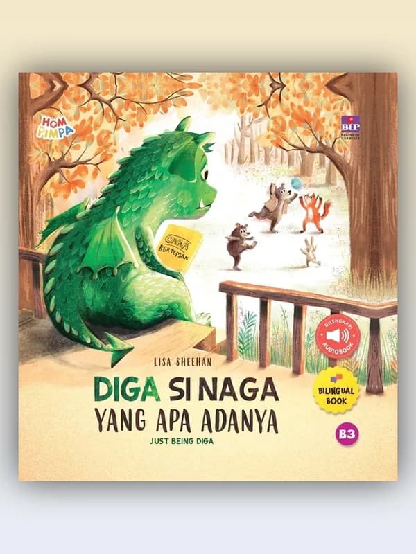 Sampul buku Diga Si Naga yang Apa Adanya