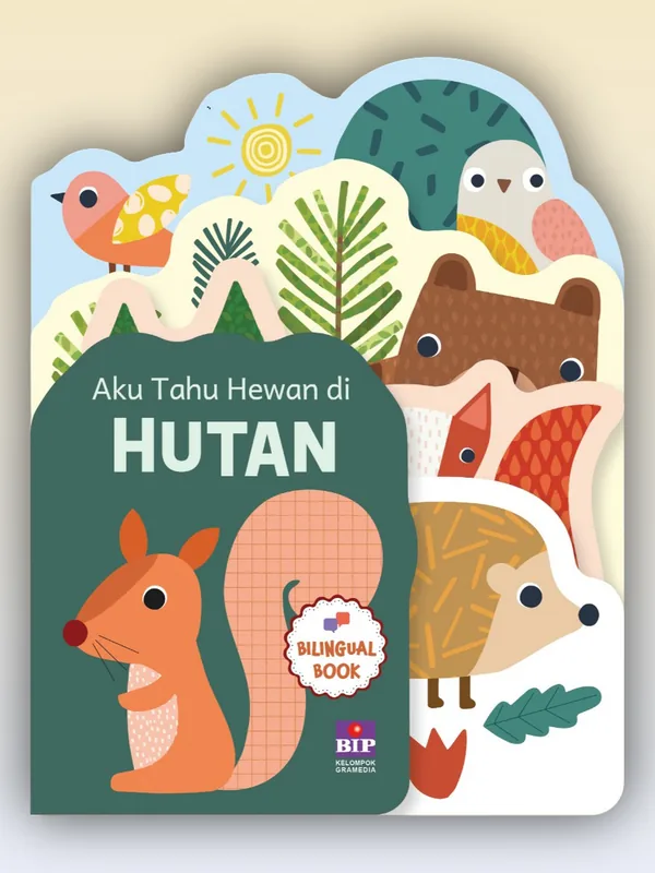 Sampul buku Aku Tahu Hewan di Hutan