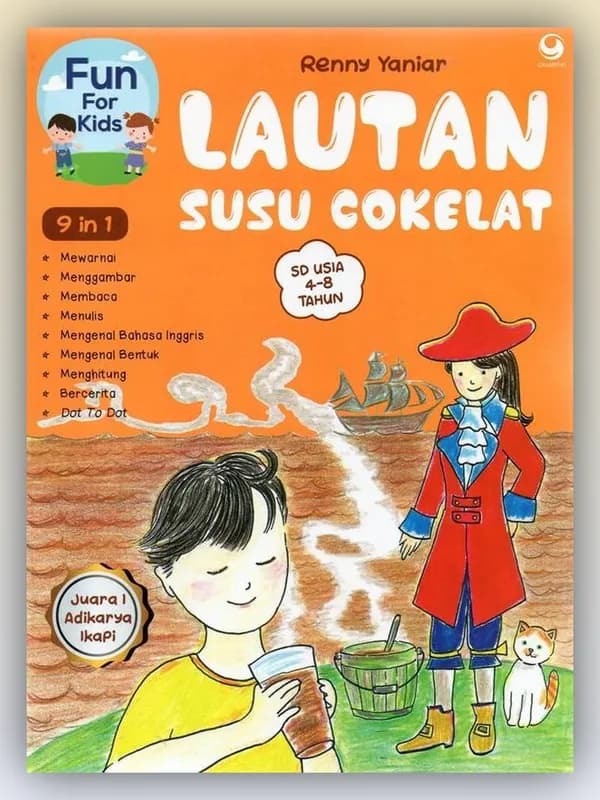 Sampul buku Lautan Susu Cokelat