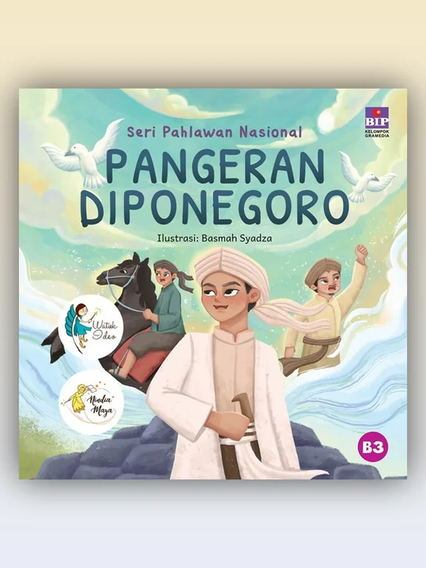 Sampul buku Seri Pahlawan Nasional: Pangeran Diponegoro