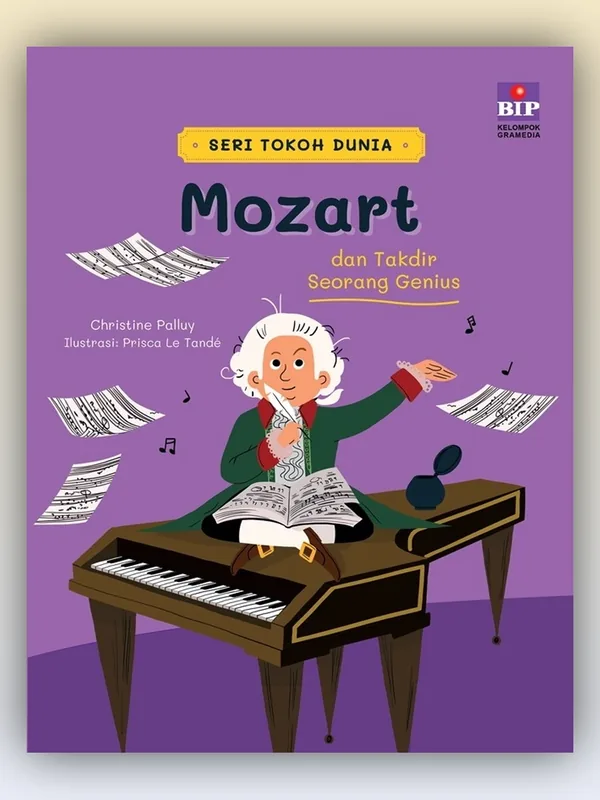 Sampul buku Seri Tokoh Dunia: Mozart dan Takdir Seorang Genius