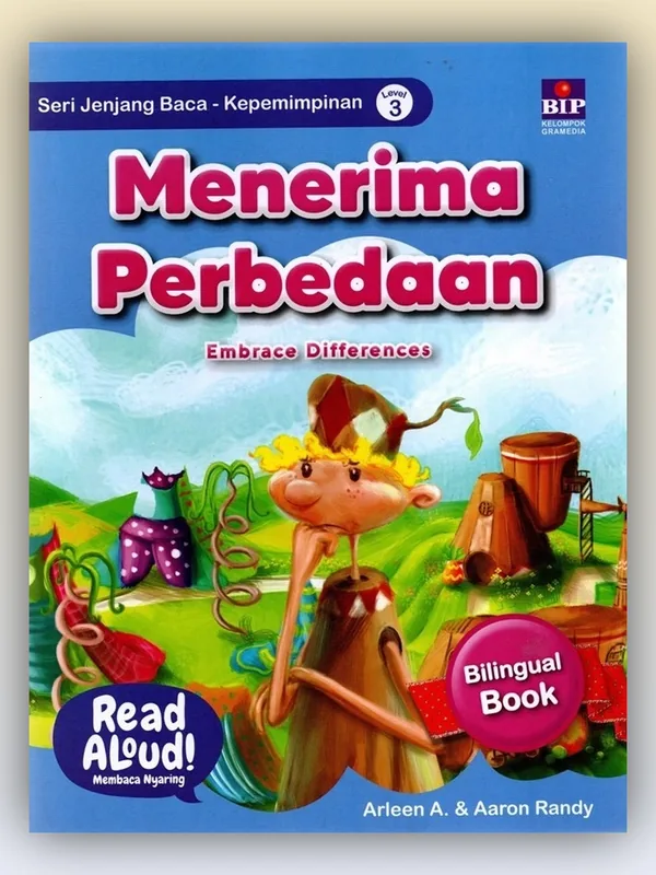 Sampul buku Seri Jenjang Baca - Kepemimpinan: Menerima Perbedaan
