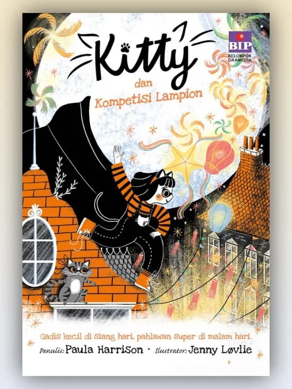 Sampul buku Kitty dan Kompetisi Lampion