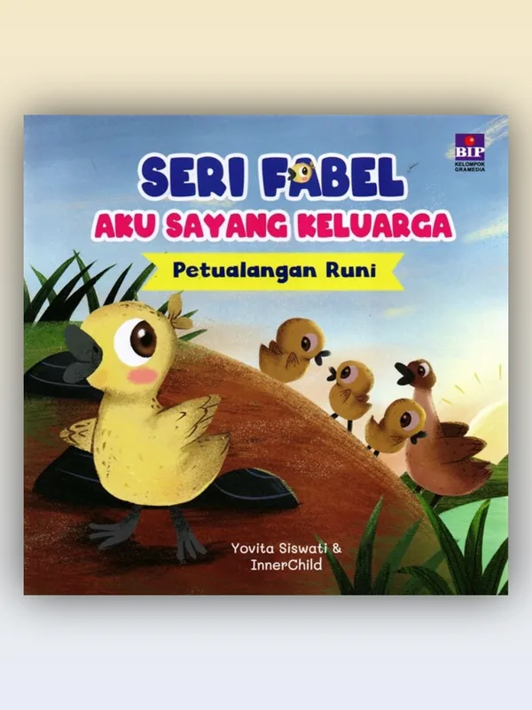 Sampul buku Seri Fabel Aku Sayang Keluarga: Petualangan Runi