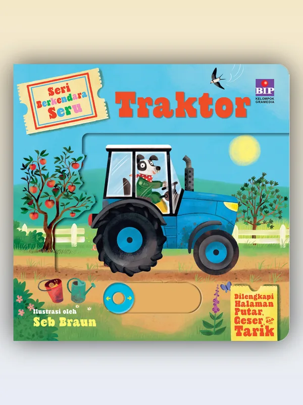 Sampul buku Seri Berkendara Seru: Traktor