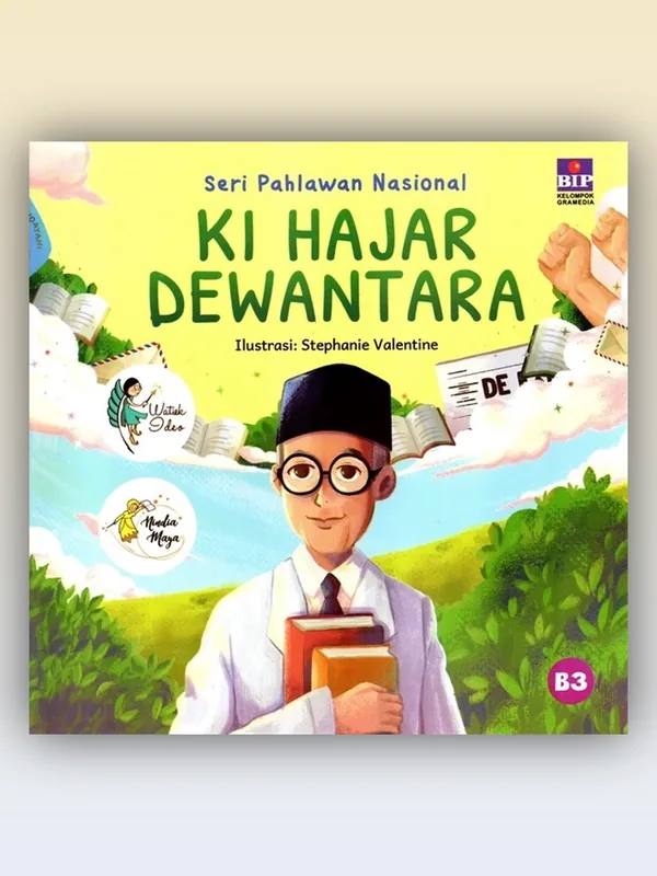 Sampul buku Seri Pahlawan Nasional: Ki Hajar Dewantara