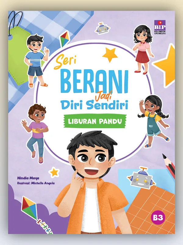 Sampul buku Seri Berani Jadi Diri Sendiri Liburan Pandu