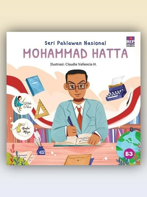 Sampul buku Seri Pahlawan Nasional: Mohammad Hatta