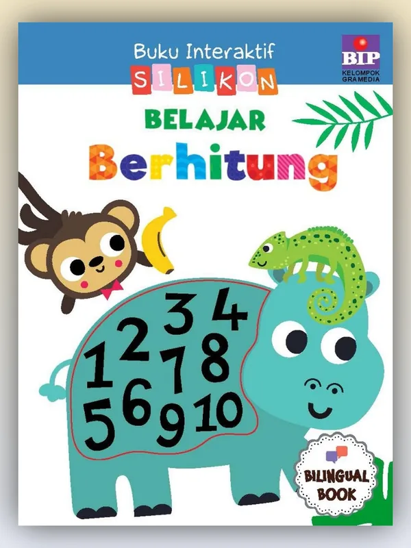 Sampul buku Buku Interaktif Silikon Belajar Berhitung
