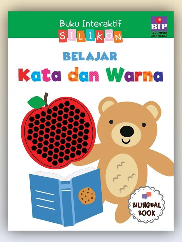 Sampul buku Buku Interaktif Silikon Belajar Kata dan Warna